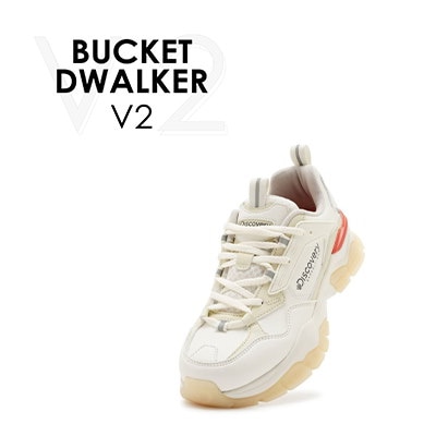 DISCOVERY BUCKET DWALKER V2 (8色) コンユ着用 5cm UP 厚底スニーカー トレッキングシューズ 靴 男女共用  韓国ファッション