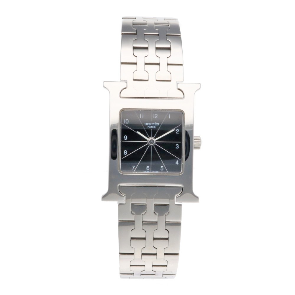 エルメス Hウォッチ 腕時計 ステンレススチール HH1.210 クオーツ 1年保証 HERMES 中古 エルメス Hウォッチ 腕時計 ステンレススチール HH1.210 クオーツ 1年保証 HERMES 中古