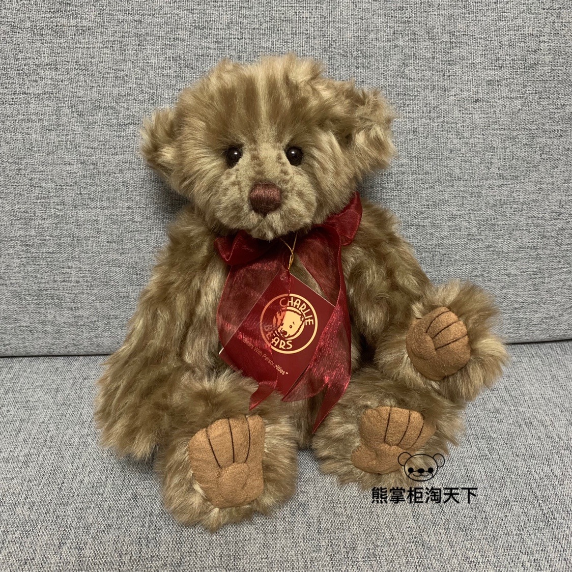 イギリス英国チャーリーベア Charlie Bears 2021年レディ 可愛いぬいぐるみ テディベア 28cm イギリス英国チャーリーベア Charlie Bears 2021年レディ 可愛いぬいぐるみ テディベア 28cm