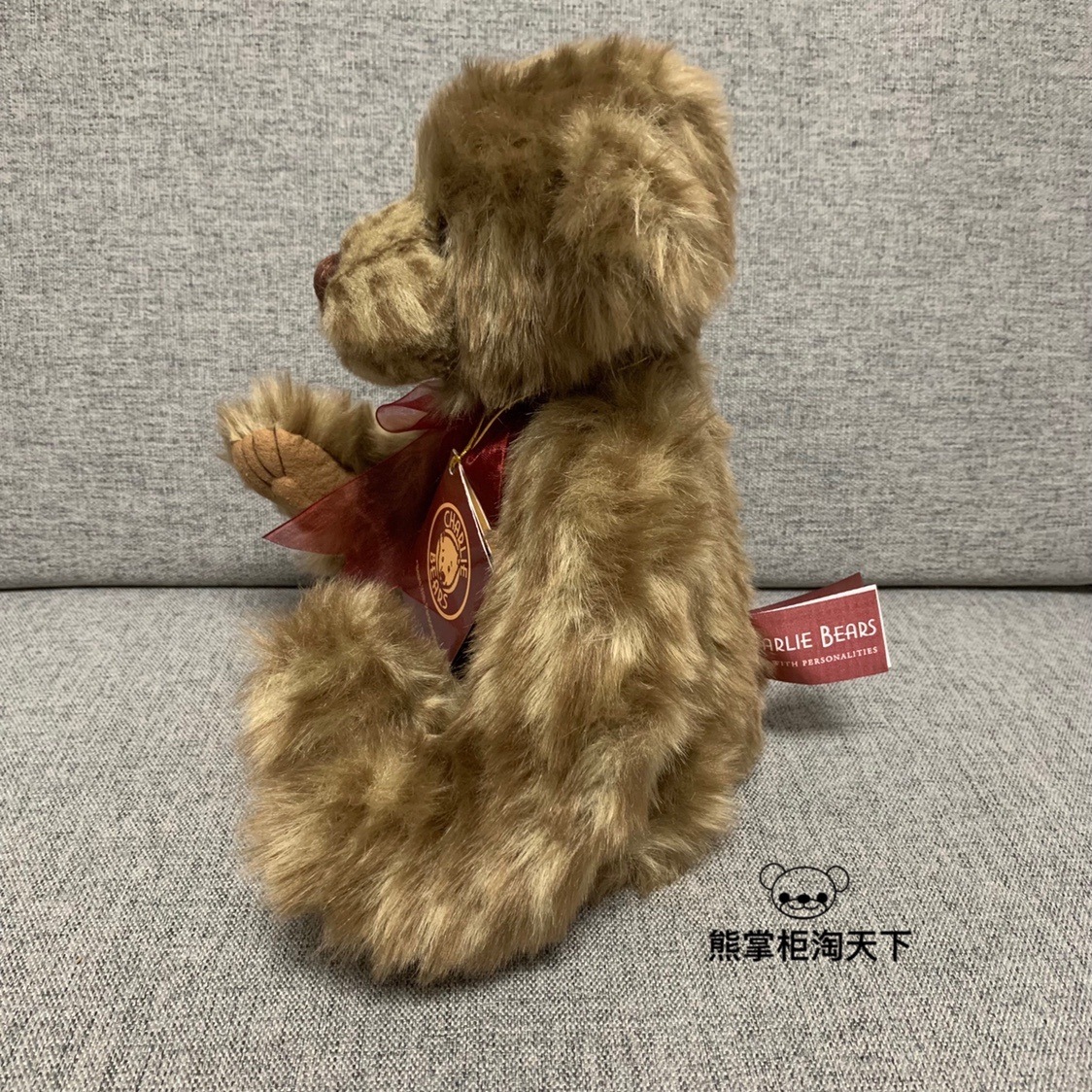 イギリス英国チャーリーベア Charlie Bears 2021年レディ 可愛いぬいぐるみ テディベア 28cm イギリス英国チャーリーベア Charlie Bears 2021年レディ 可愛いぬいぐるみ テディベア 28cm