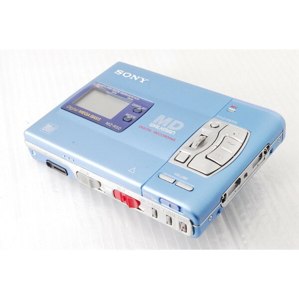 ☆SONY MD ウォークマンMZ-R50 シルバー 本体 動作未確認