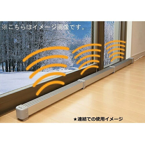 結露防止足元ヒーター マルチヒーター ZZ-NM600 ナカガワ工業 窓