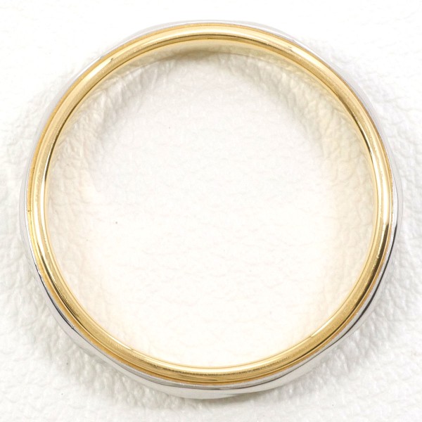 アクアスキュータム PT900 K18YG リング 指輪 12号 ジュエリー 中古 アクアスキュータム PT900 K18YG リング 指輪 12号 ジュエリー 中古