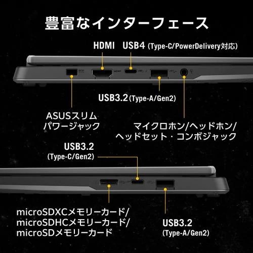 ASUS ノートPC TUF Gaming A14 FA401KM FA401KM-AI7R5060[14型 WQXGA Ryzen AI 7 32GB 1TB Windows 11 イェーガーグレー