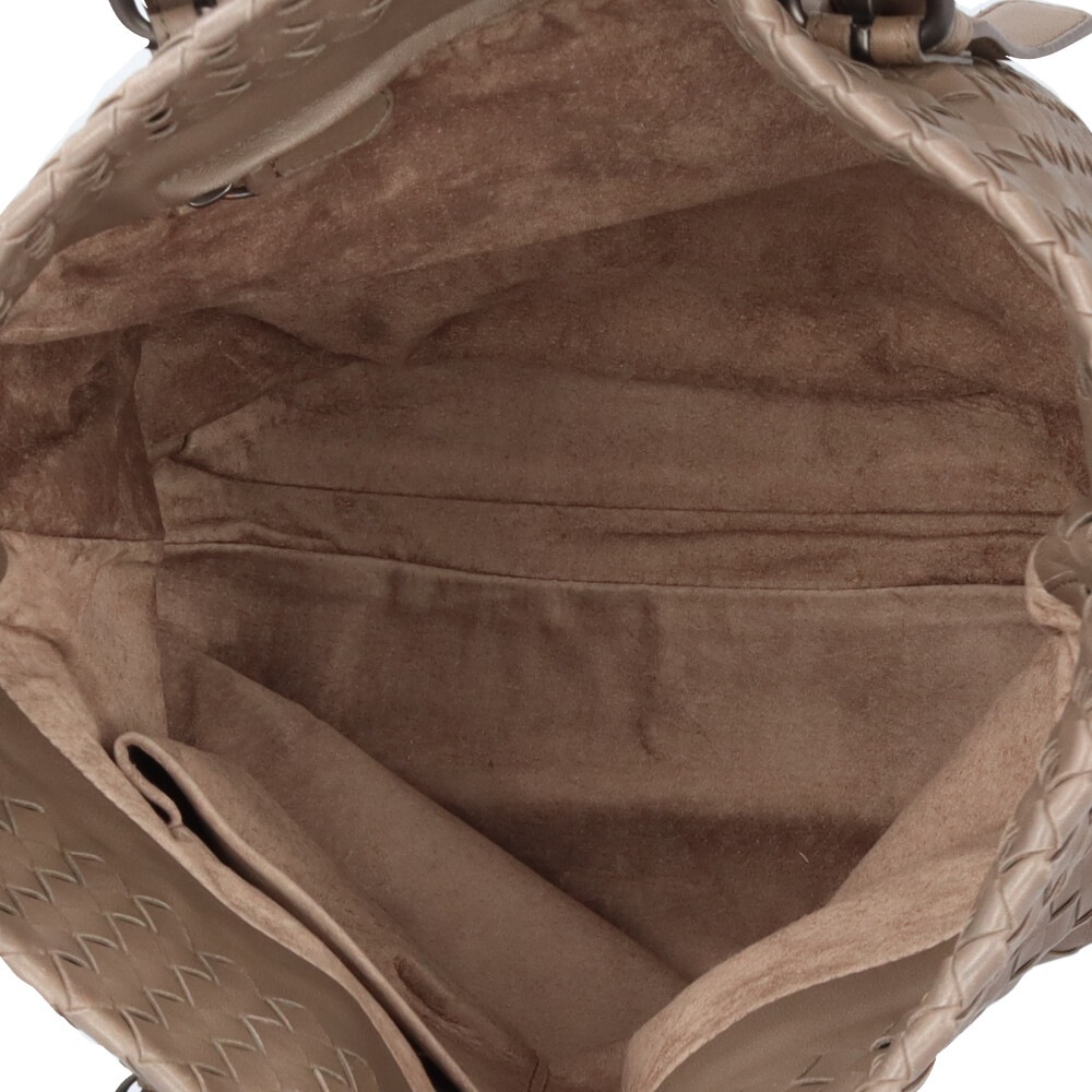ボッテガヴェネタ イントレチャート トートバッグ レザー 270917 グレー BOTTEGAVENETA 中古 ボッテガヴェネタ イントレチャート トートバッグ レザー 270917 グレー BOTTEGAVENETA 中古