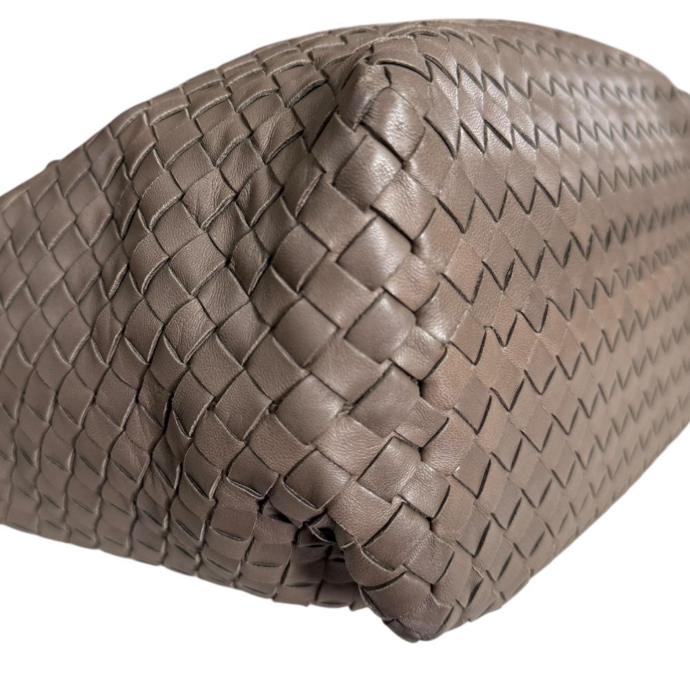 ボッテガヴェネタ イントレチャート トートバッグ レザー 270917 グレー BOTTEGAVENETA 中古 ボッテガヴェネタ イントレチャート トートバッグ レザー 270917 グレー BOTTEGAVENETA 中古