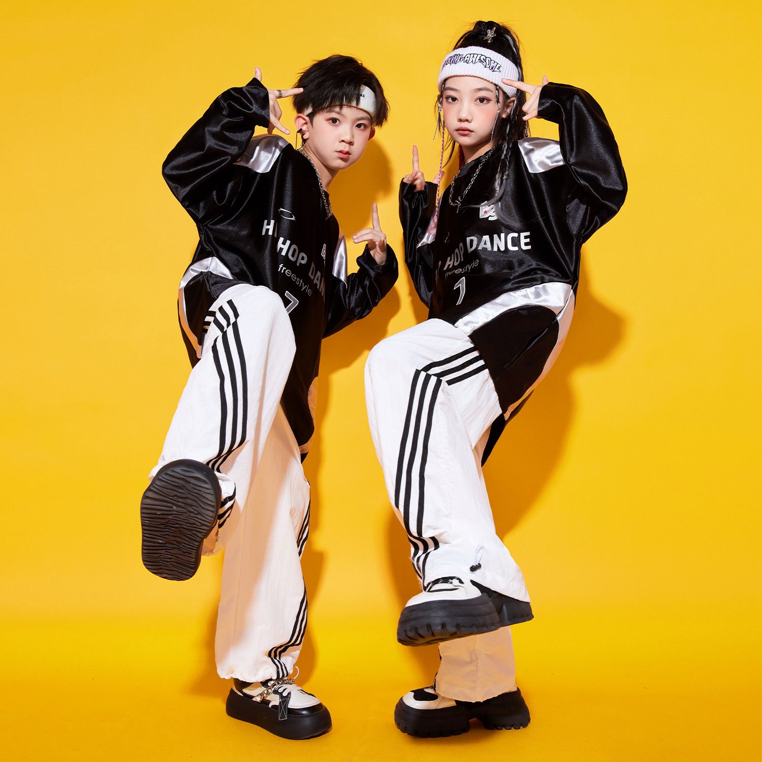街舞児童潮服hiphop国慶節公演服男児ヒップホップセット女児ジャズダンス衣装 街舞児童潮服hiphop国慶節公演服男児ヒップホップセット女児ジャズダンス衣装
