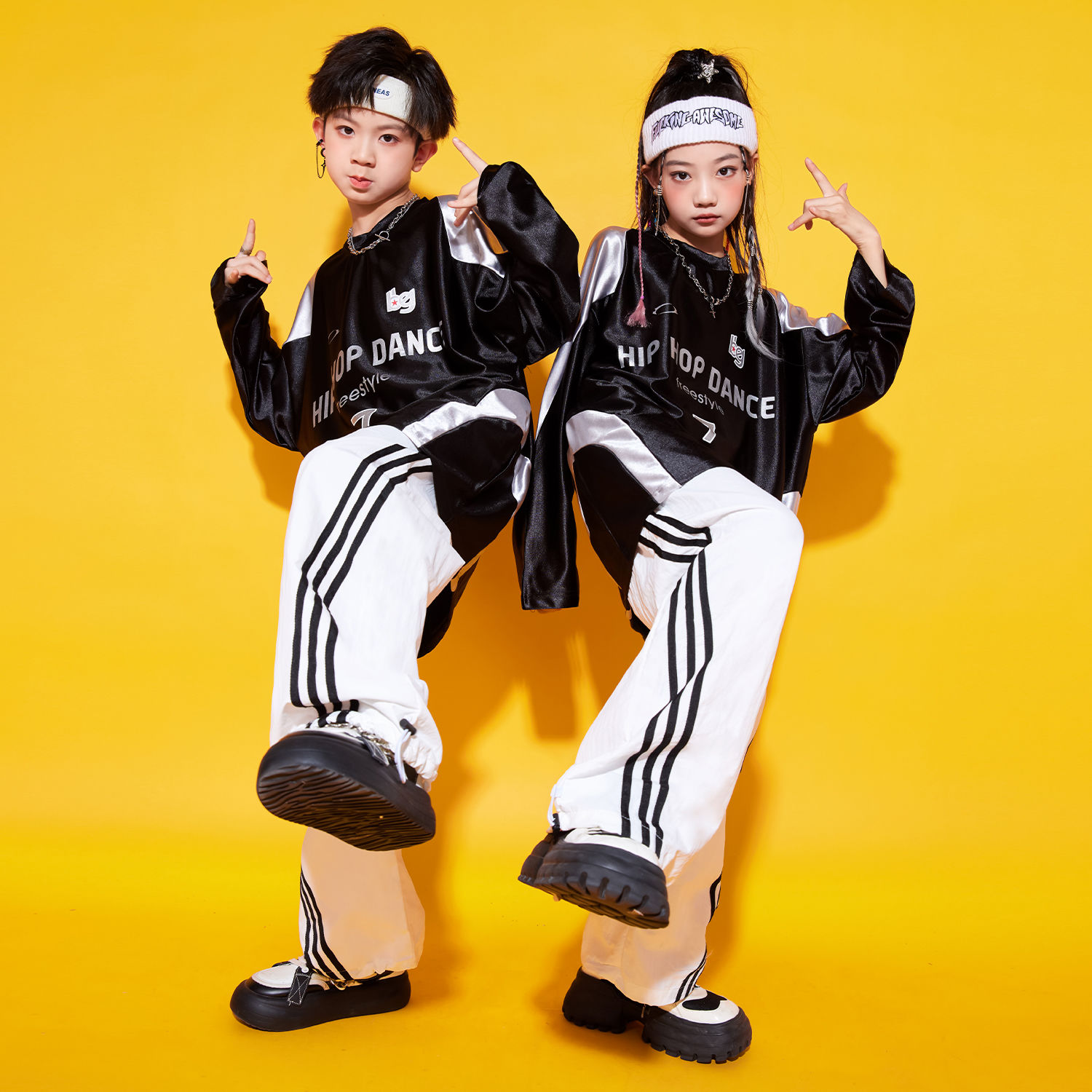 街舞児童潮服hiphop国慶節公演服男児ヒップホップセット女児ジャズダンス衣装 街舞児童潮服hiphop国慶節公演服男児ヒップホップセット女児ジャズダンス衣装