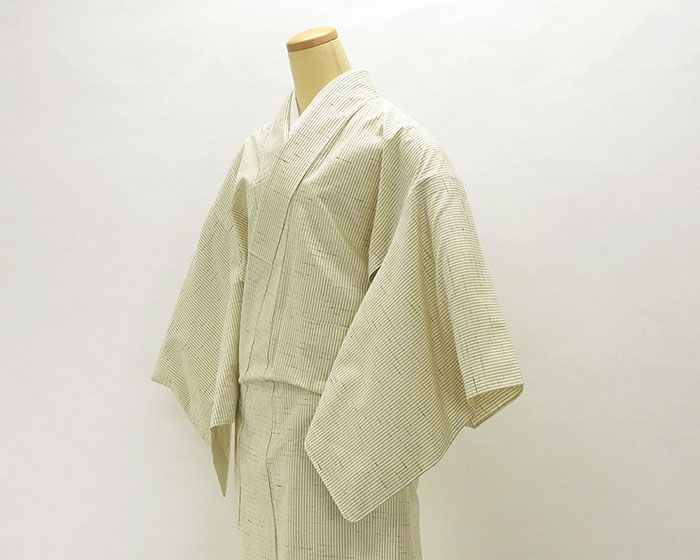 単衣 紬 新品仕立済 正絹 単衣 山形ぜんまい紬 縦縞模様 身丈166cm 裄丈68cm 紬 新品 仕立て上がり 着物 wd1038 単衣 紬 新品仕立済 正絹 単衣 山形ぜんまい紬 縦縞模様 身丈166cm 裄丈68cm 紬 新品 仕立て上がり 着物 wd1038