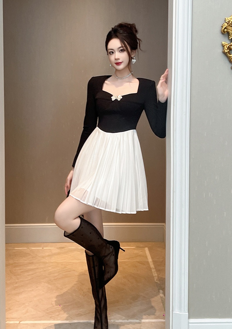 ショートワンピース ドッキング ドレス パーティー キャバ 大人 同窓会 披露宴 卒業式 結婚式