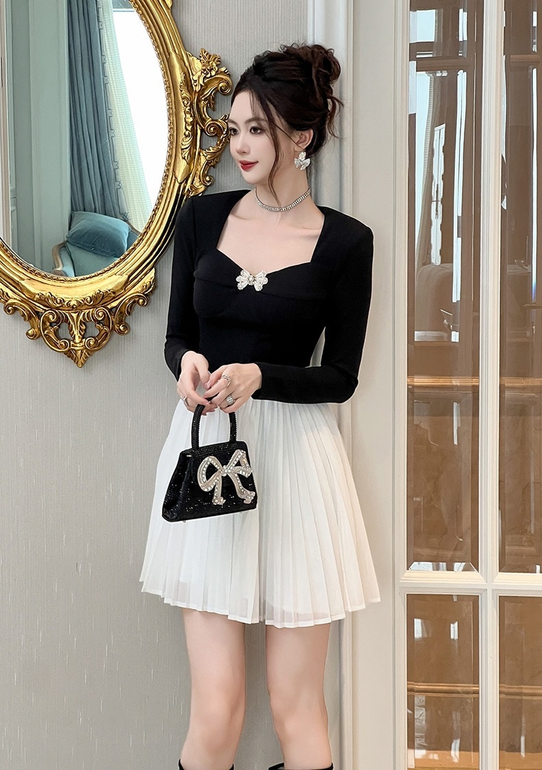 ショートワンピース ドッキング ドレス パーティー キャバ 大人 同窓会 披露宴 卒業式 結婚式