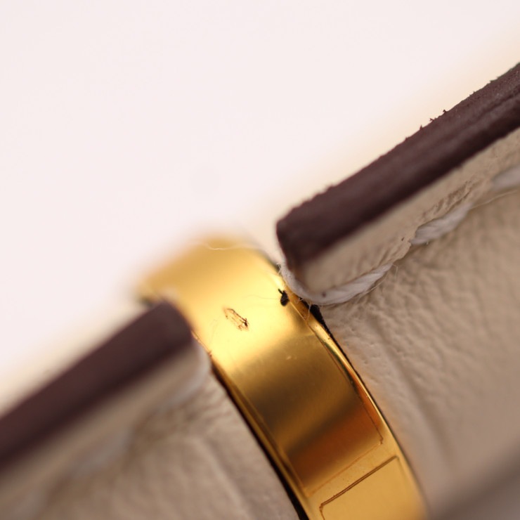 新古未使用展示品 HERMES エルメス ネックレス 011084CC ヴォースイフト メタル ナタ ゴールド ペンダント 本物保証 中古