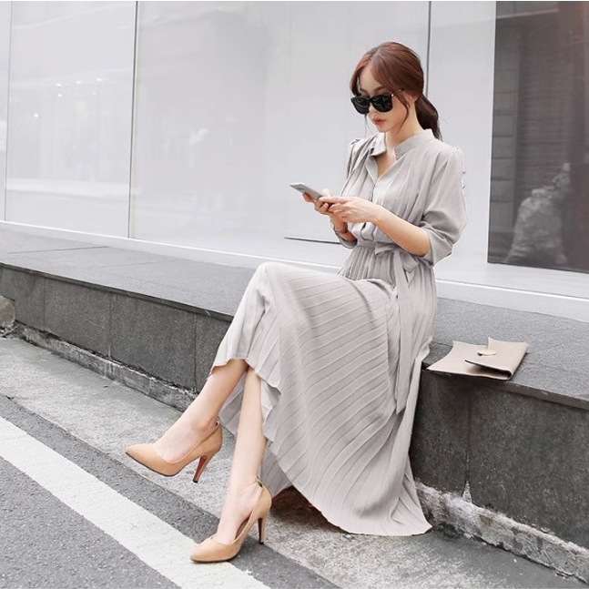 ワンピース ロングワンピース プリーツスカート プリーツkドレス ワンピドレス スリム セレブ シフォンワンピース シフォン 無地 ハイウエスト 長袖 通勤 プルオーバー プリーツ ロングスカート ワンピース ロングワンピース プリーツスカート プリーツkドレス ワンピドレス スリム セレブ シフォンワンピース シフォン 無地 ハイウエスト 長袖 通勤 プルオーバー プリーツ ロングスカート