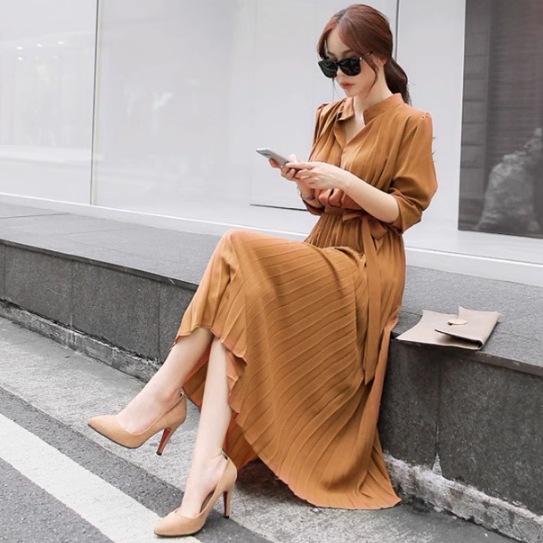 ワンピース ロングワンピース プリーツスカート プリーツkドレス ワンピドレス スリム セレブ シフォンワンピース シフォン 無地 ハイウエスト 長袖 通勤 プルオーバー プリーツ ロングスカート ワンピース ロングワンピース プリーツスカート プリーツkドレス ワンピドレス スリム セレブ シフォンワンピース シフォン 無地 ハイウエスト 長袖 通勤 プルオーバー プリーツ ロングスカート