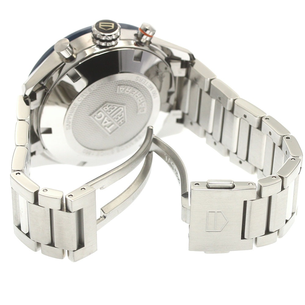タグホイヤー TAG HEUER CBM2112-0 カレラ キャリバー16 デイト クロノグラフ 自動巻き メンズ 良品 箱・保証書付き_870868【中古】 タグホイヤー TAG HEUER CBM2112-0 カレラ キャリバー16 デイト クロノグラフ 自動巻き メンズ 良品 箱・保証書付き_870868【中古】