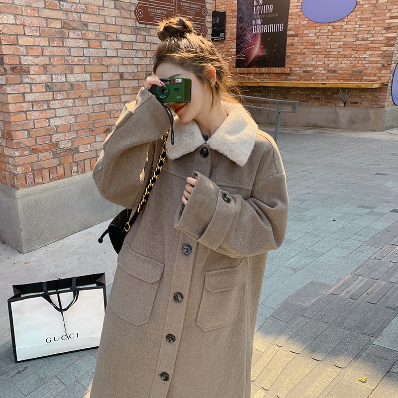 チェスターコート レディース ロングコート ボタンダウン アウター ラシャコート 無地 秋冬コート ジャケット 防風 防寒 韓国風 秋冬 可愛い-93604-295 チェスターコート レディース ロングコート ボタンダウン アウター ラシャコート 無地 秋冬コート ジャケット 防風 防寒 韓国風 秋冬 可愛い-93604-295