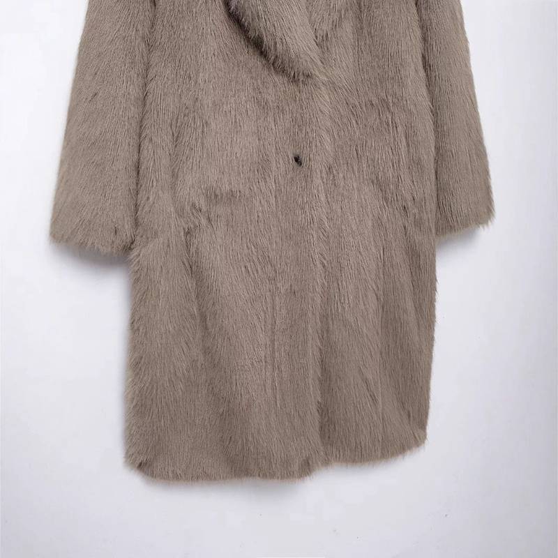 ファージャケット 毛皮コート レディース ファーコート アウター ロングコート ボアジャケット 冬 模造毛皮 毛足長い 防風 保温性 キレイめ エレガント 厚手 前開き ふわモコ 羽織 フェミニン 大