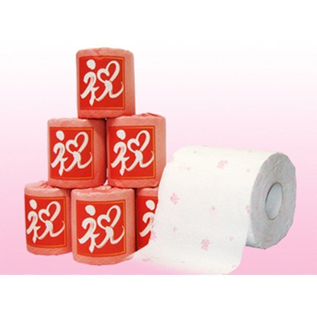 トイレットペーパー 販促用 贈答用 粗品 景品 祝ロール ダブル30m 個包装 100個 トイレットペーパー 販促用 贈答用 粗品 景品 祝ロール ダブル30m 個包装 100個