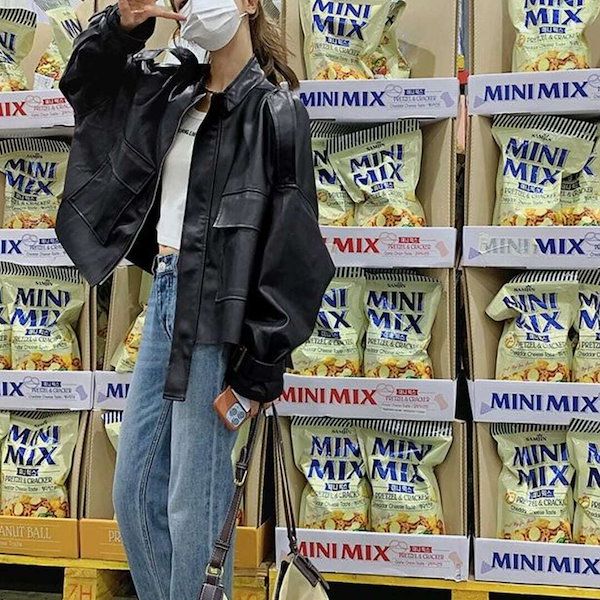 プレタのレザージャケット