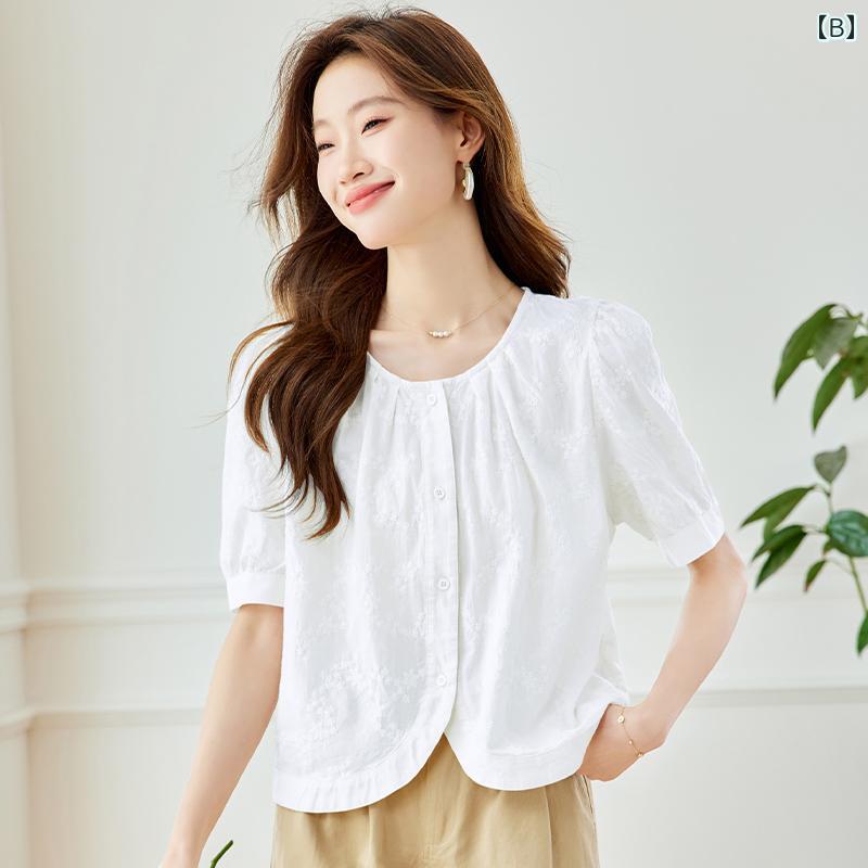 レディース トップス ファッション 上品 オフィス カジュアル 婦人服 おしゃれ 半袖 シフォン シャツ 夏 小さめ 体型カバー シャツ レディース トップス ファッション 上品 オフィス カジュアル 婦人服 おしゃれ 半袖 シフォン シャツ 夏 小さめ 体型カバー シャツ