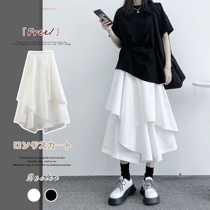 1MB494-今季トレンド プリーツスカート無地 ロングスカート ボトムス マキシ 膝下 1MB494-今季トレンド プリーツスカート無地 ロングスカート ボトムス マキシ 膝下