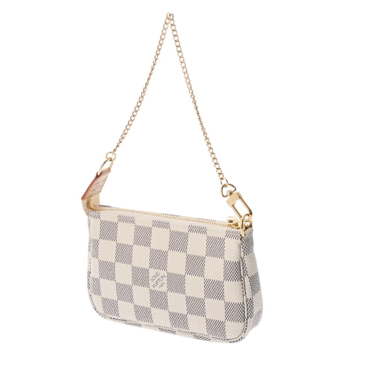 ダミエアズール ミニ ポシェット アクセソワール ホワイト N58010 レディース ダミエアズールキャンバス アクセサリーポーチ Aランク 中古 銀蔵 ダミエアズール ミニ ポシェット アクセソワール ホワイト N58010 レディース ダミエアズールキャンバス アクセサリーポーチ Aランク 中古 銀蔵