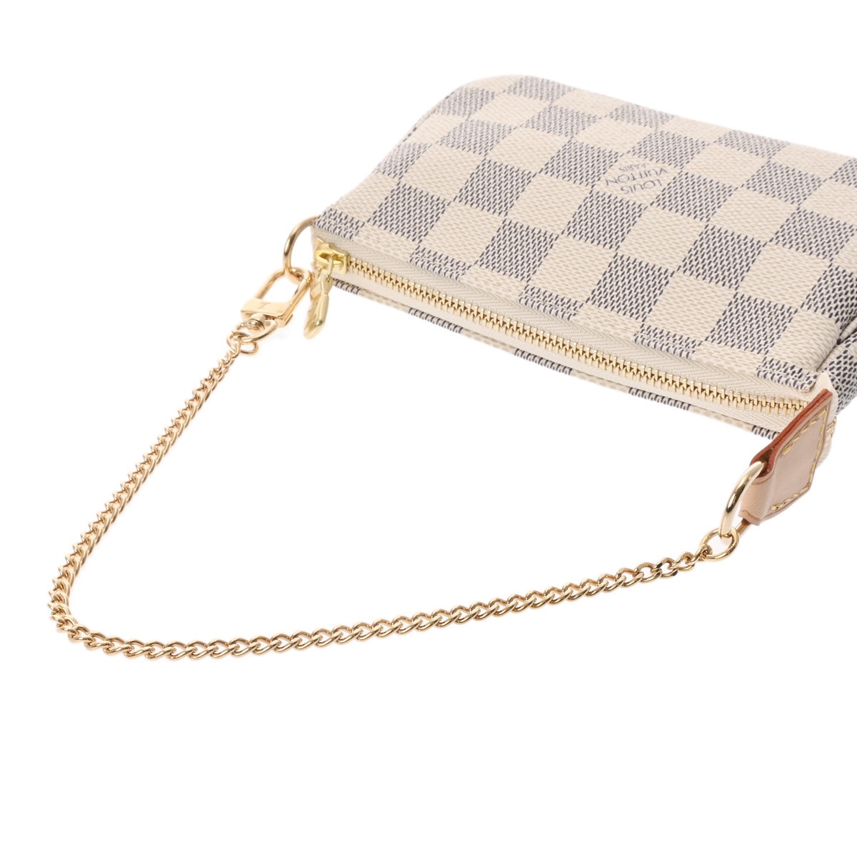 ダミエアズール ミニ ポシェット アクセソワール ホワイト N58010 レディース ダミエアズールキャンバス アクセサリーポーチ Aランク 中古 銀蔵 ダミエアズール ミニ ポシェット アクセソワール ホワイト N58010 レディース ダミエアズールキャンバス アクセサリーポーチ Aランク 中古 銀蔵