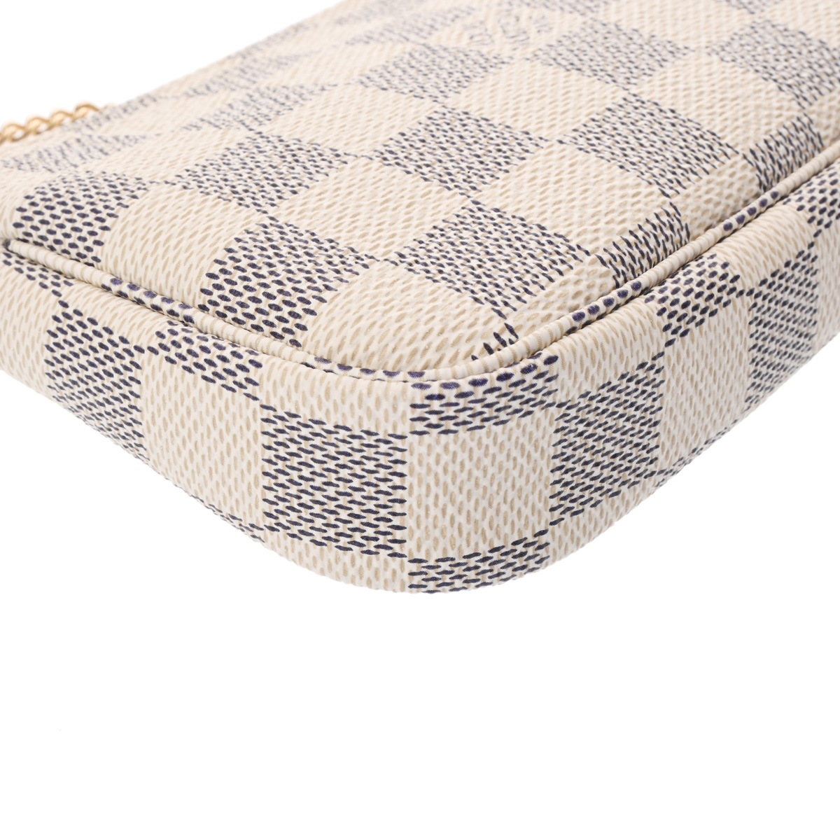 ダミエアズール ミニ ポシェット アクセソワール ホワイト N58010 レディース ダミエアズールキャンバス アクセサリーポーチ Aランク 中古 銀蔵 ダミエアズール ミニ ポシェット アクセソワール ホワイト N58010 レディース ダミエアズールキャンバス アクセサリーポーチ Aランク 中古 銀蔵