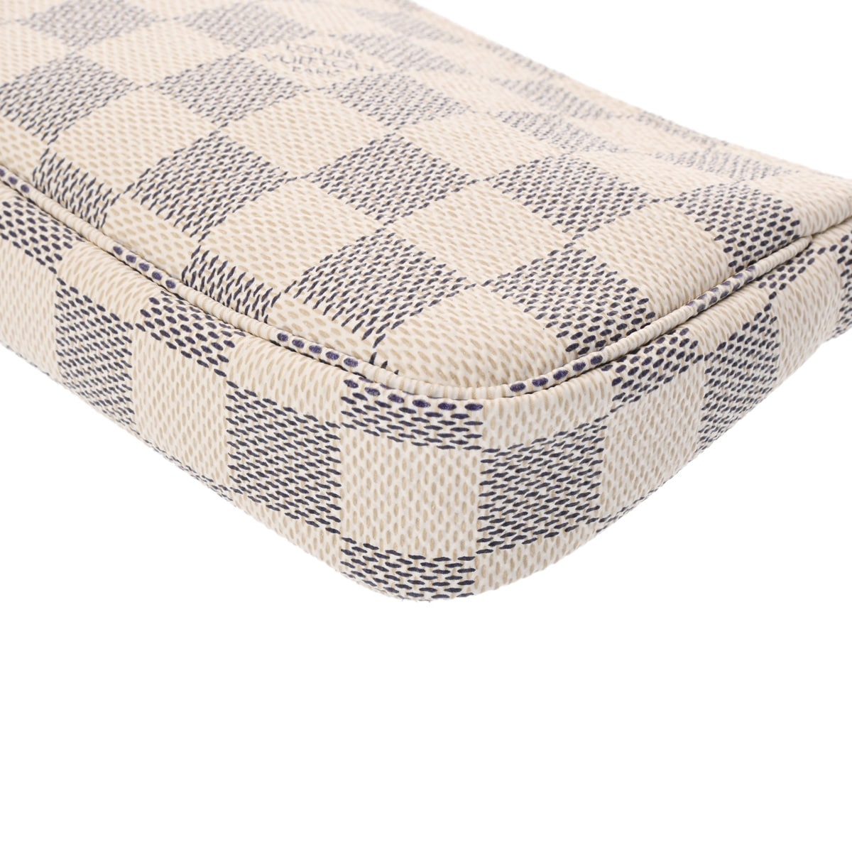 ダミエアズール ミニ ポシェット アクセソワール ホワイト N58010 レディース ダミエアズールキャンバス アクセサリーポーチ Aランク 中古 銀蔵 ダミエアズール ミニ ポシェット アクセソワール ホワイト N58010 レディース ダミエアズールキャンバス アクセサリーポーチ Aランク 中古 銀蔵