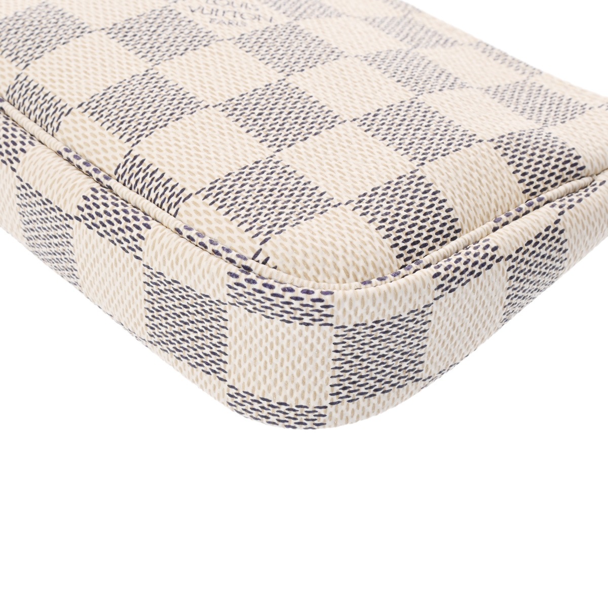 ダミエアズール ミニ ポシェット アクセソワール ホワイト N58010 レディース ダミエアズールキャンバス アクセサリーポーチ Aランク 中古 銀蔵 ダミエアズール ミニ ポシェット アクセソワール ホワイト N58010 レディース ダミエアズールキャンバス アクセサリーポーチ Aランク 中古 銀蔵