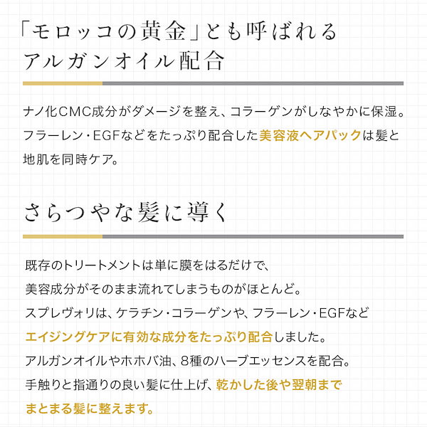 スプレヴォリ ヴェルモアヘアパック 1000g 暑く
