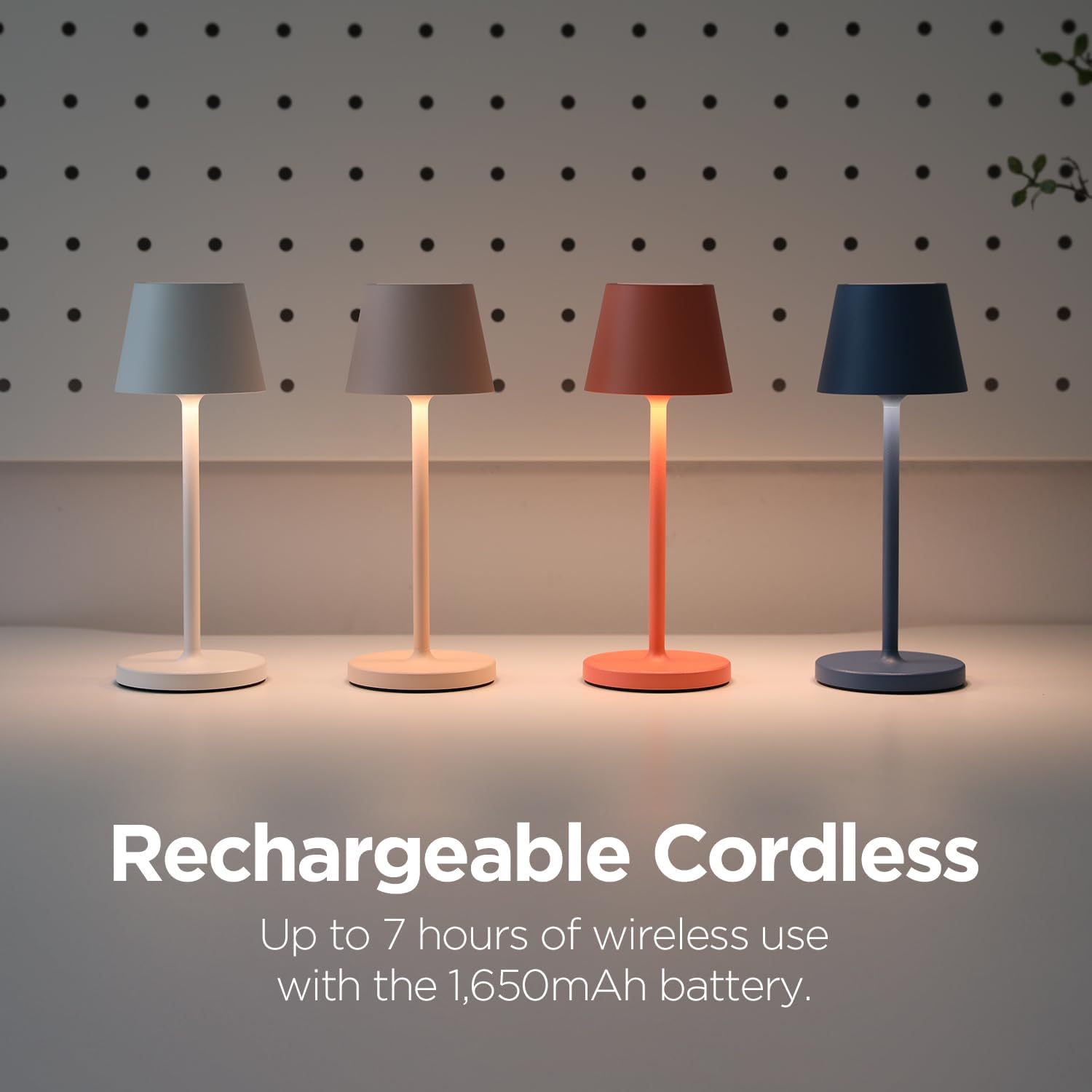 mooas コードレステーブルランプ小型ポータブル充電式LEDデスクランプ3色無段階調光-タッチムードナイトライト読書寝室リビングルームカフェオフィスキャンプ用 75x200mm (ホ mooas コードレステーブルランプ小型ポータブル充電式LEDデスクランプ3色無段階調光-タッチムードナイトライト読書寝室リビングルームカフェオフィスキャンプ用 75x200mm (ホ