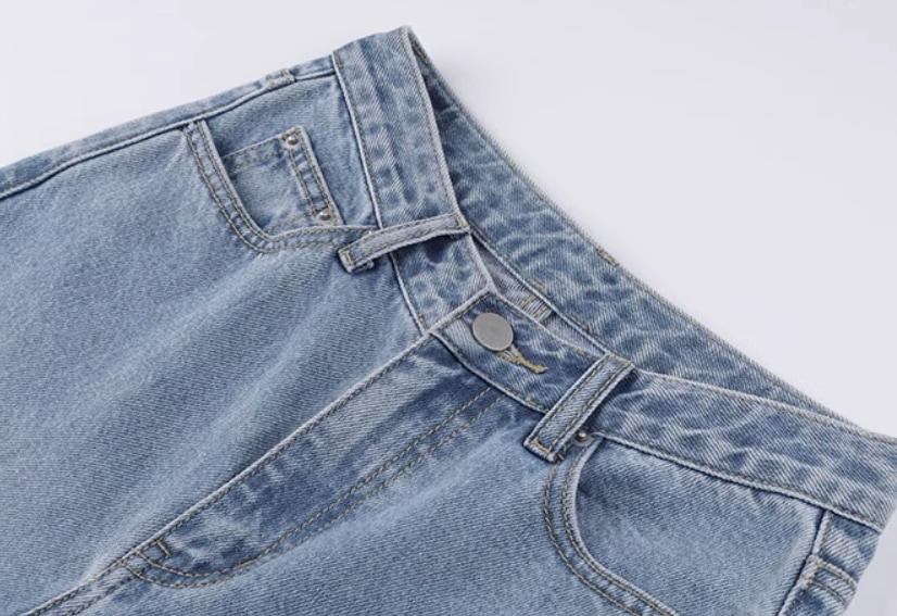 レディース パンツ ボトムス デニム Gパン テーパードパンツ ロングパンツ デニムパンツ シガレットパンツ ロング 9分丈 クロップド丈 ストレート フェミニン ファスナー ポケット ハイウエスト