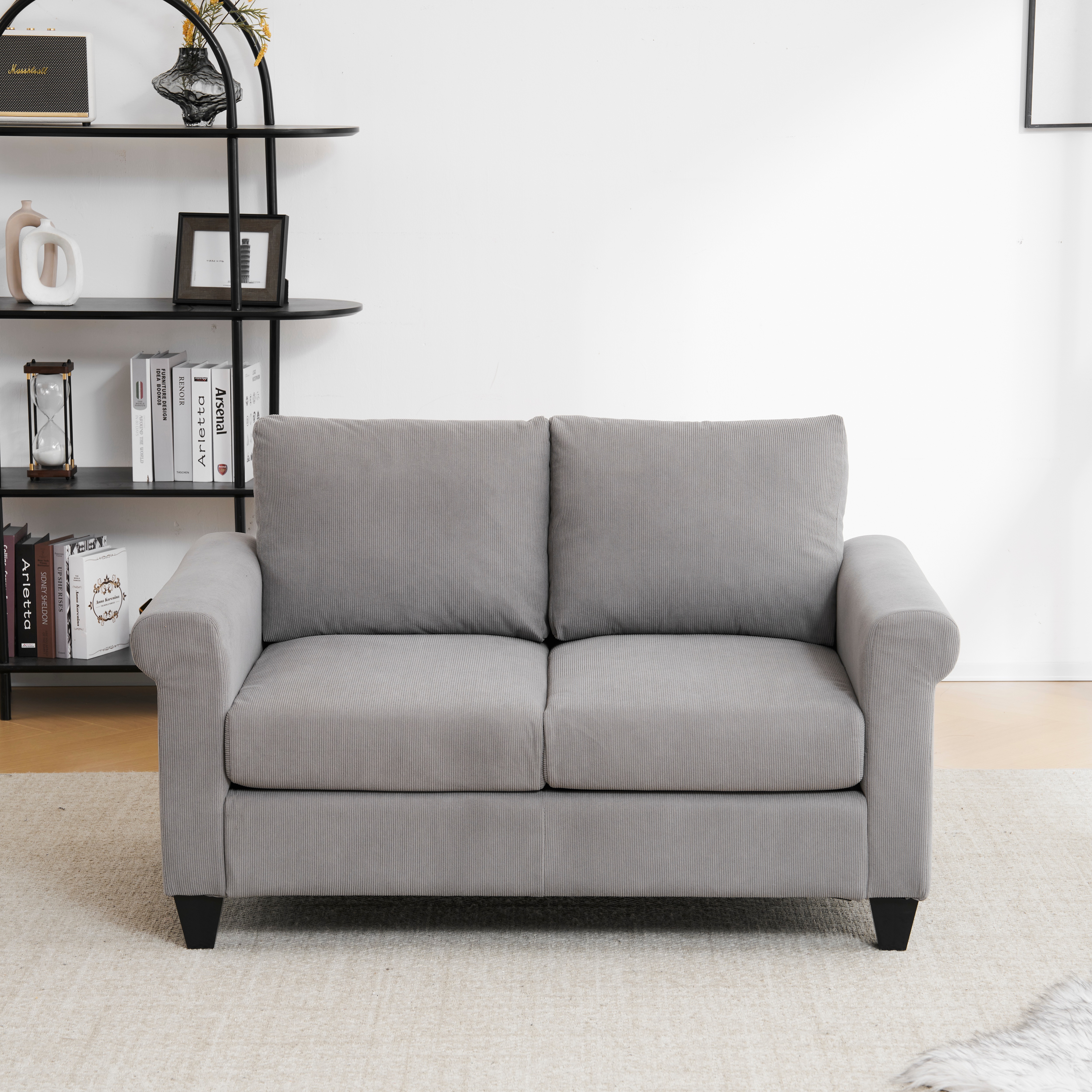 【国内出荷】ソファー 2人掛け 脚付き 肘付き ロータイプ コンパクト コーデュロイ生地 【国内出荷】ソファー 2人掛け 脚付き 肘付き ロータイプ コンパクト コーデュロイ生地