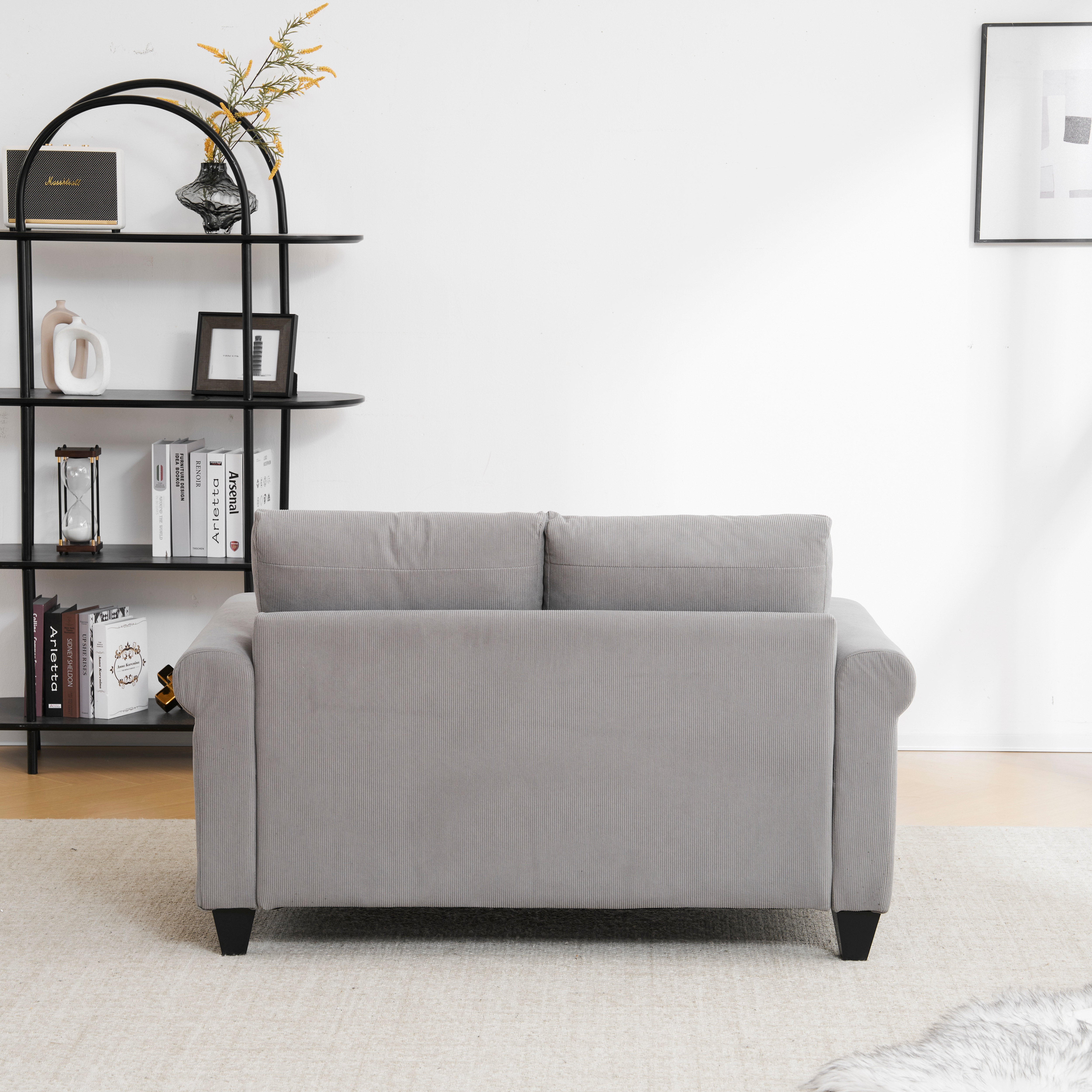 【国内出荷】ソファー 2人掛け 脚付き 肘付き ロータイプ コンパクト コーデュロイ生地 【国内出荷】ソファー 2人掛け 脚付き 肘付き ロータイプ コンパクト コーデュロイ生地