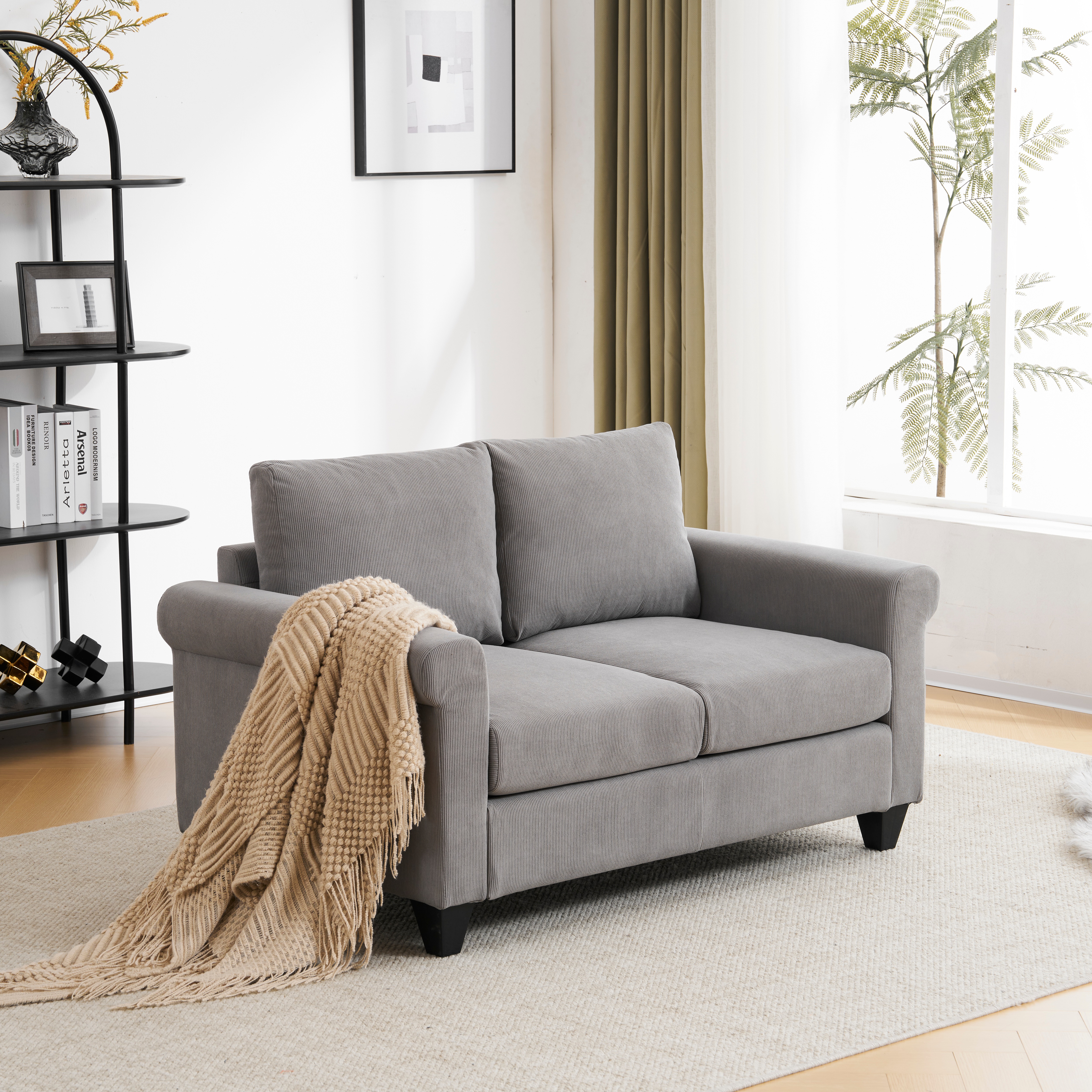 【国内出荷】ソファー 2人掛け 脚付き 肘付き ロータイプ コンパクト コーデュロイ生地 【国内出荷】ソファー 2人掛け 脚付き 肘付き ロータイプ コンパクト コーデュロイ生地