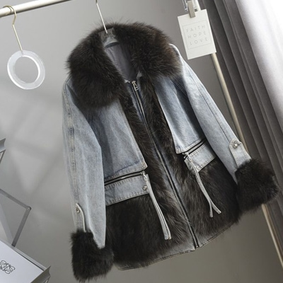 ブルゾン ジャケット秋冬 アウタ プードルファージャケットもこもこプードルボア風ふわふわファーコート4