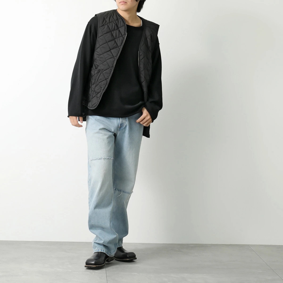 COMME des GARCONS SHIRTxLAVENHAM コムデギャルソンシャツ ベスト FN-V521-W24 メンズ レディース ダイヤモンドキルテ