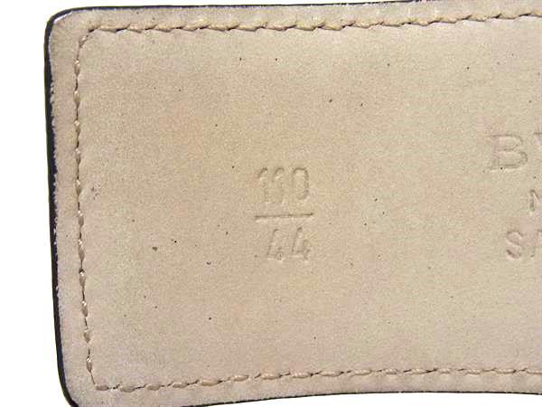 ブルガリ ベルト ブルガリブルガリ レザー 37890 ロゴ ラウンドバックル シルバー金具 ブラック ビジネスベルト ブランド カジュアル 高級 レザーベルト Belt【本物保証】