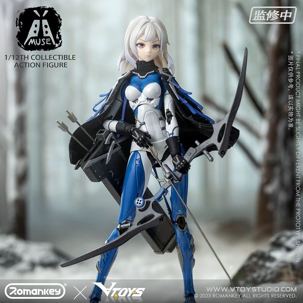 Romankey×VTOYS 1/12 MUSE ミューズ 特典付き 機甲少女 アクションフィギュア 完成品