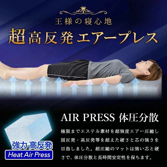 マットレス セミダブル ロング 日本製 大きなサイズ ５層構造 120cm × 210 220 230 240cm ロングサイズ マット セミダブルロング 高反発 抗菌 防臭 防カビ 防ダニ ５層式