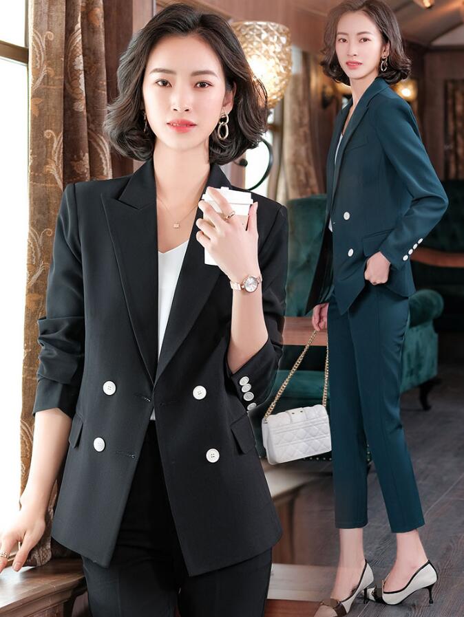 洗えるスーツ「2点セット」レディース 着痩せ OL 通勤 フォーマル 卒業式 結婚式 二次会女性 20代30代40代50代 成人式 ジャケット+スキニーパンツ/スカート ロングコート S/M/L/XL