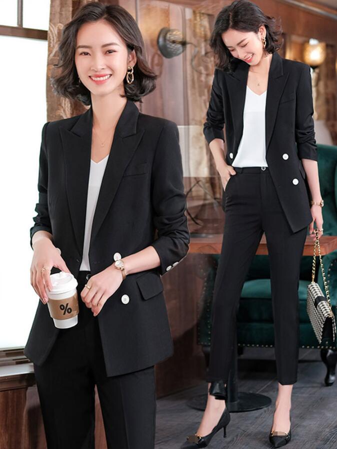 洗えるスーツ「2点セット」レディース 着痩せ OL 通勤 フォーマル 卒業式 結婚式 二次会女性 20代30代40代50代 成人式 ジャケット+スキニーパンツ/スカート ロングコート S/M/L/XL