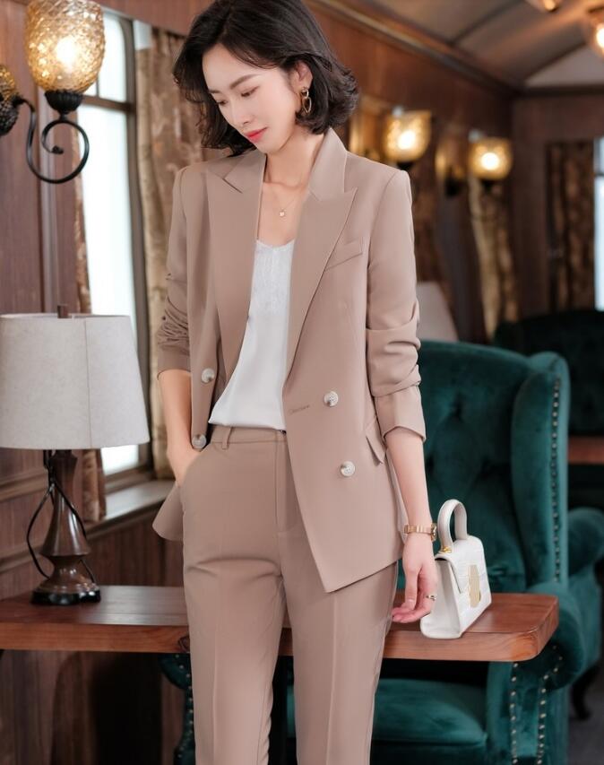 洗えるスーツ「2点セット」レディース 着痩せ OL 通勤 フォーマル 卒業式 結婚式 二次会女性 20代30代40代50代 成人式 ジャケット+スキニーパンツ/スカート ロングコート S/M/L/XL