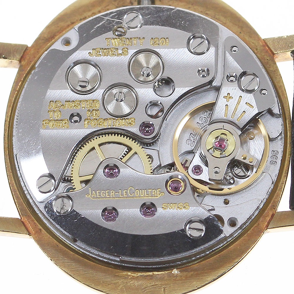 ジャガールクルト JAEGER-LECOULTRE K18YG ヴィンテージ cal.895 手巻き レディース _791822【中古】