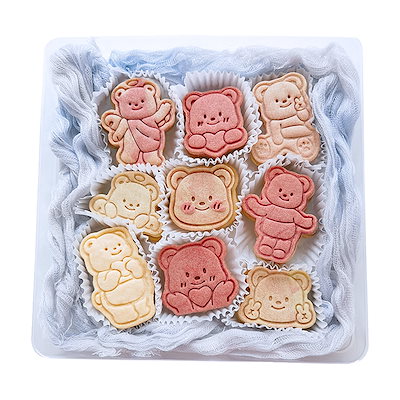 Qoo10] タイバターベア バターベア型 かわいいク : キッチン用品