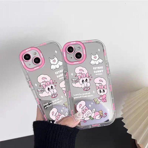 Qoo10] 韓国 エスターバニー iphoneケース