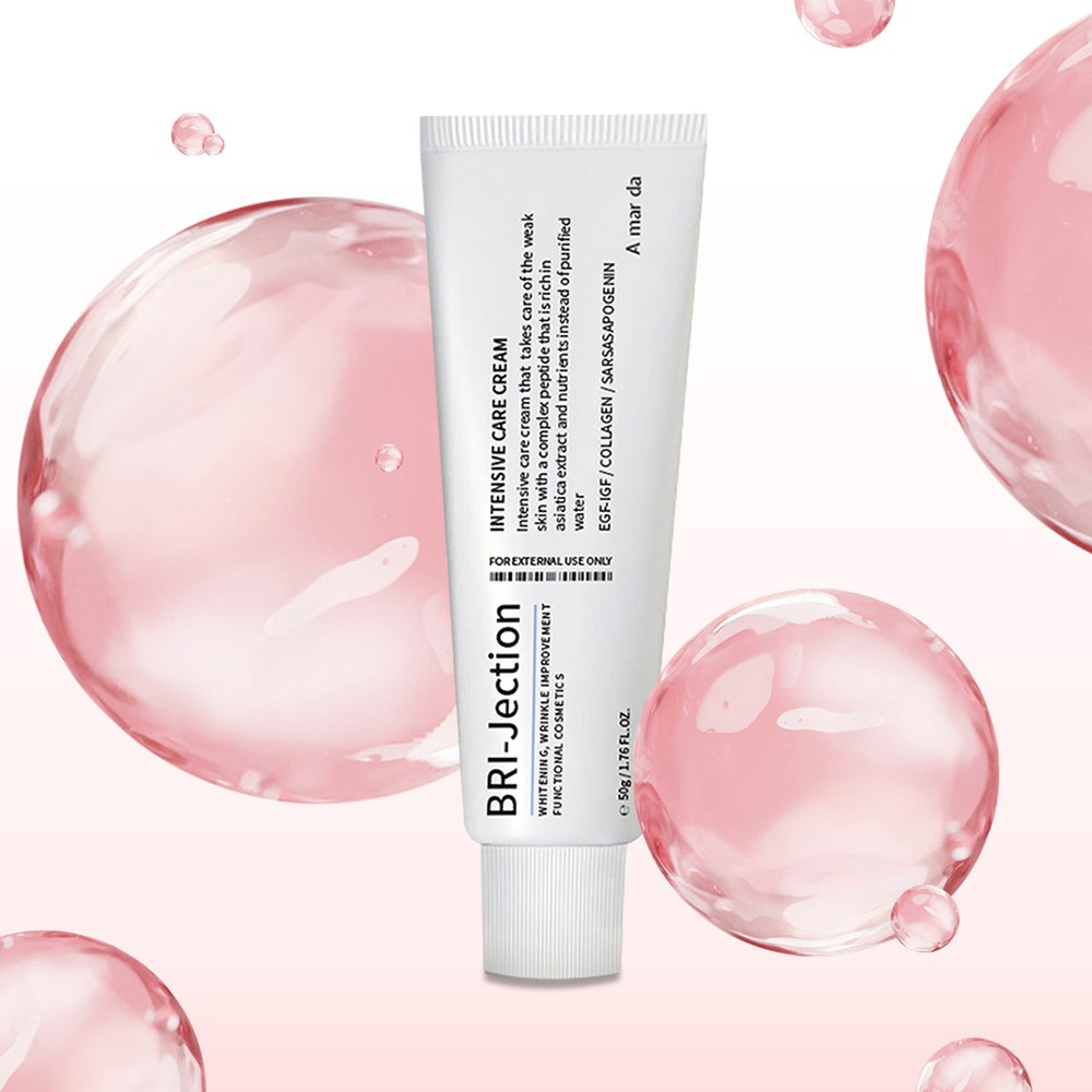 フランス純正100％ボルフィリン300ダルトン低分子コラーゲン含有whitening wrinkle improvement二重機能ビアルアイジェクションクリーム50g1個