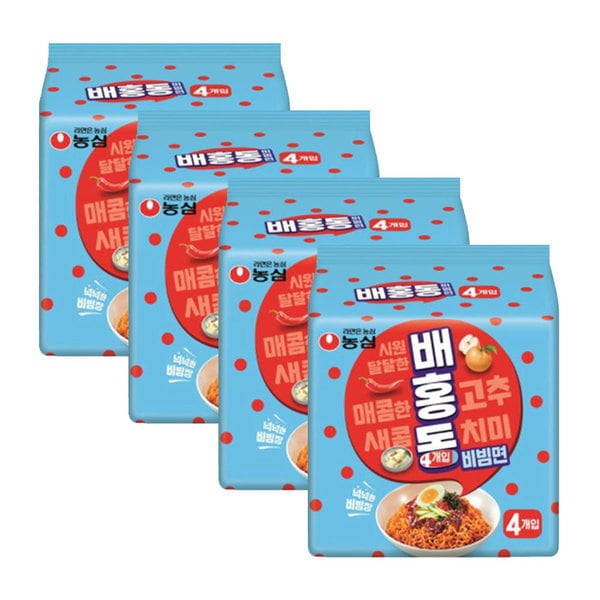 ベホンドン ビビン麺 137g X 4入り 4個(計16個) ベホンドン ビビン麺 137g X 4入り 4個(計16個)