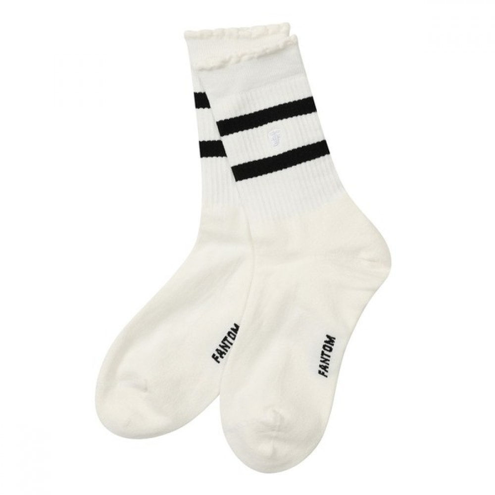 [Phantom] 女性用リブ編みミッドネックソックスセット